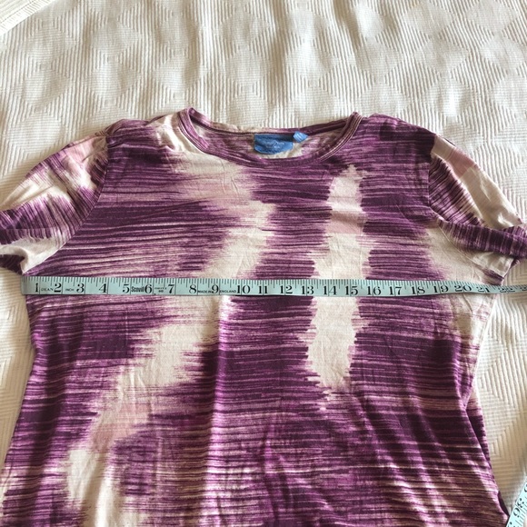 Simply Vera Vera Wang Abstract Print Top - Picture 4 of 7